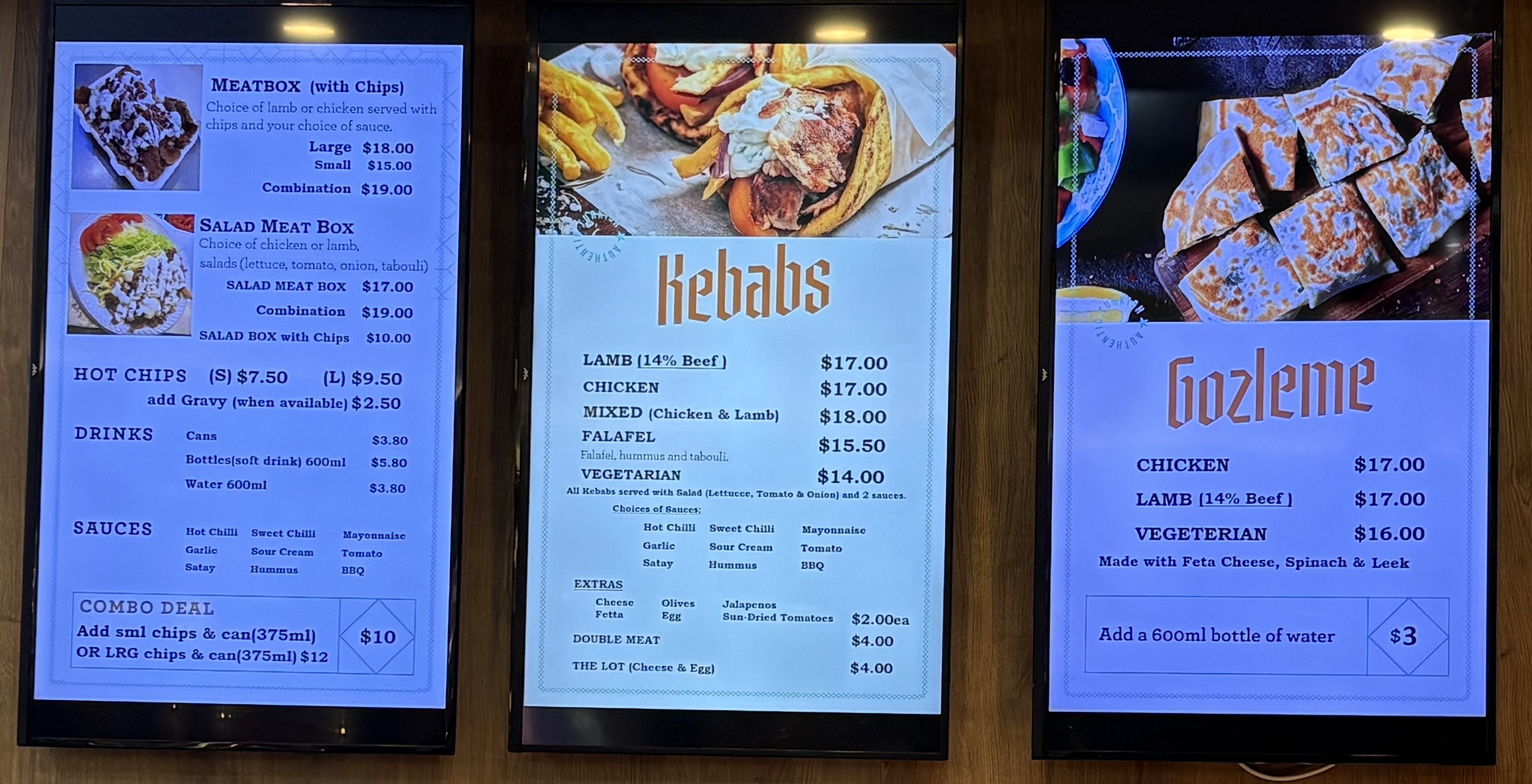 Full Menu